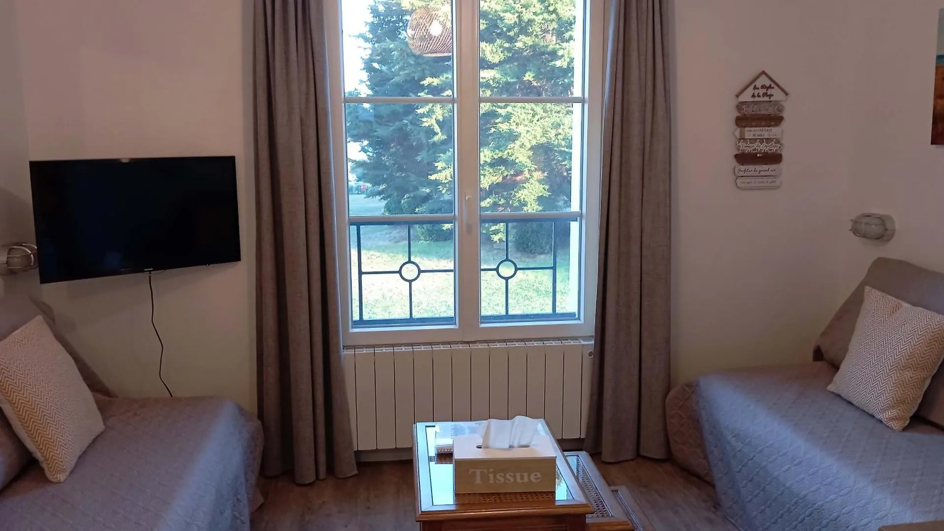 Appartement L'Aigue-Marine emplacement parfait, parking privé Arzon France